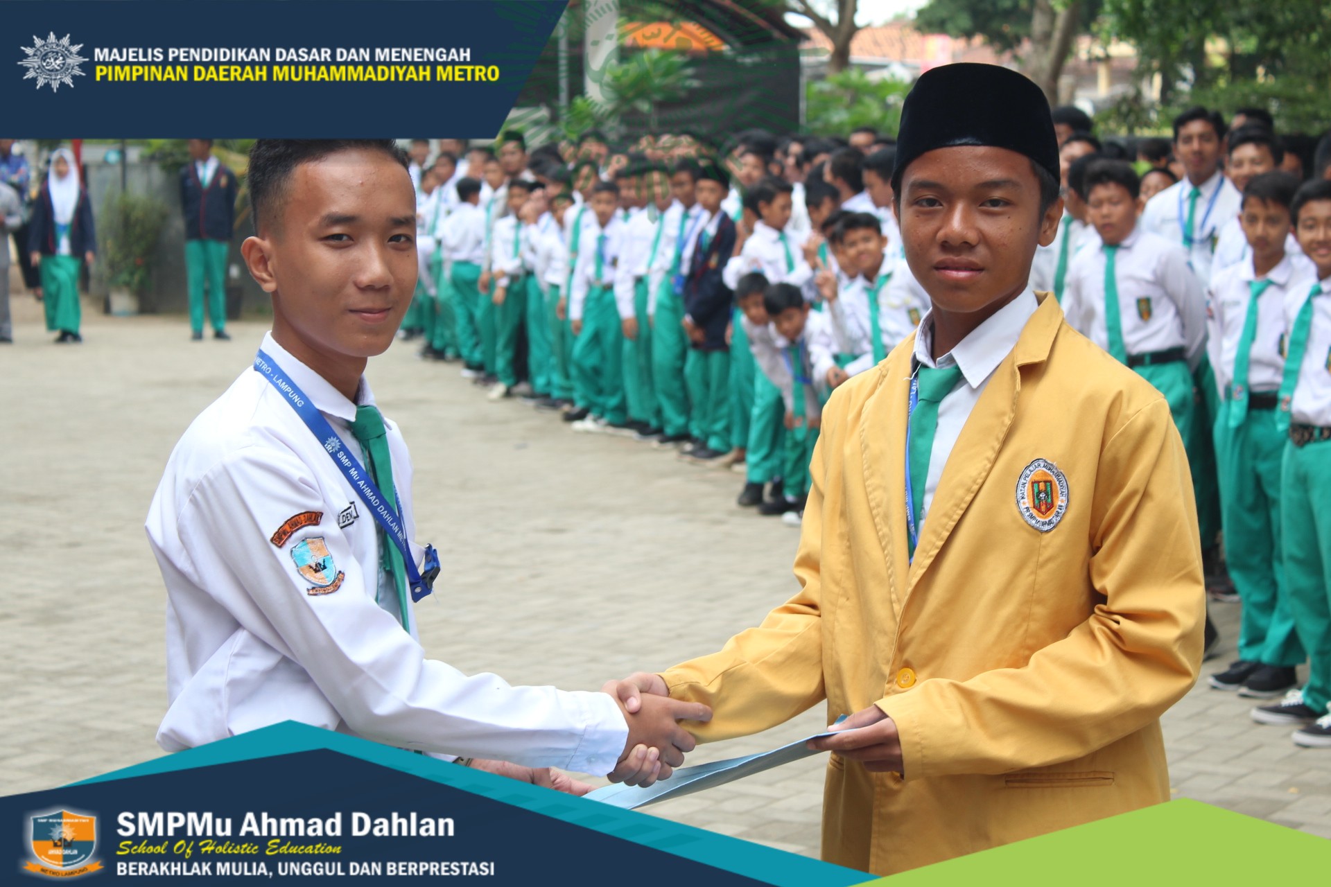 Pelantikan PR IPM SMP Muhammadiyah Ahmad Dahlan Periode 2020 2021