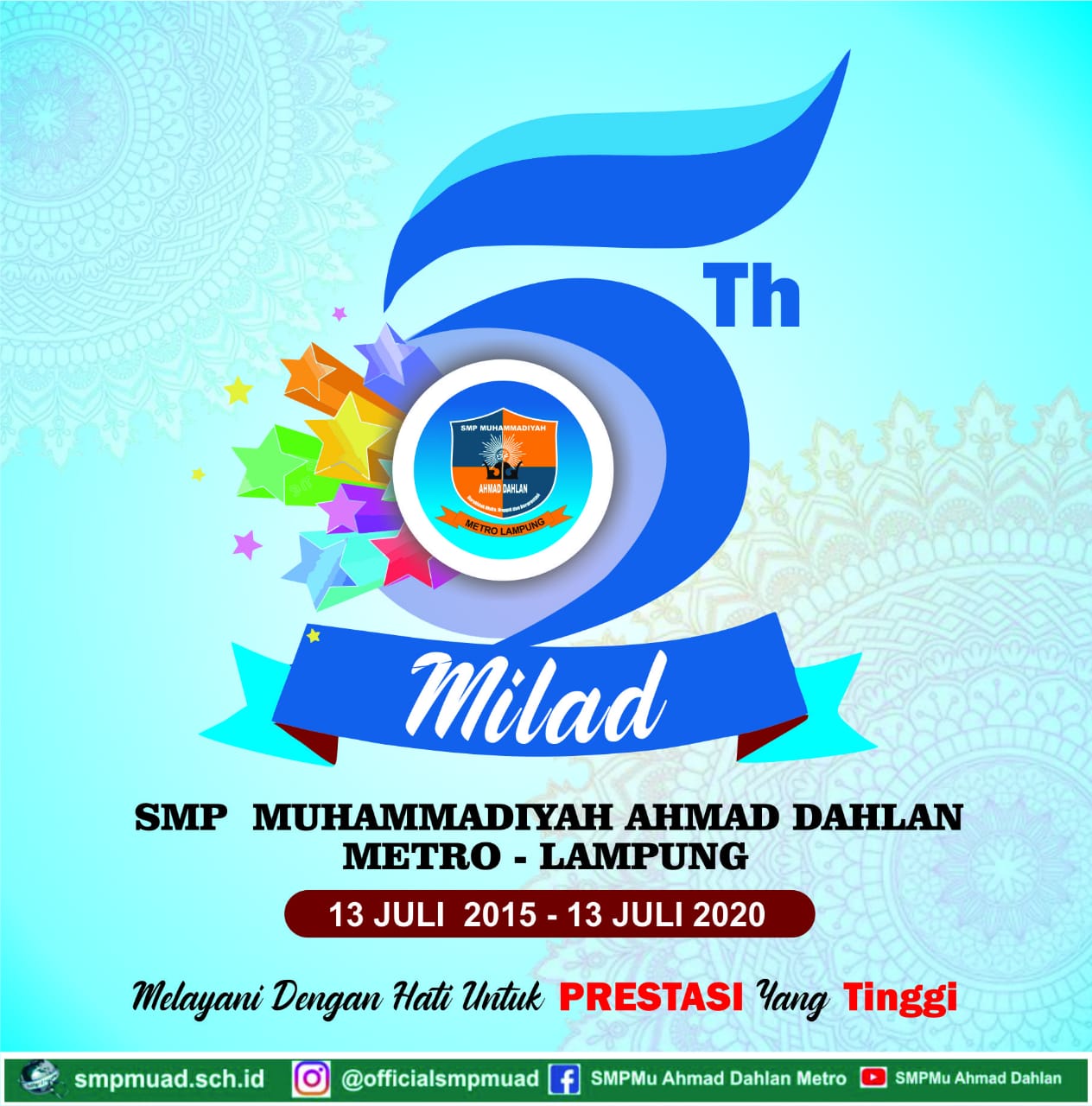 Refleksi 5 tahun SMP Mu Ahmad Dahlan Metro