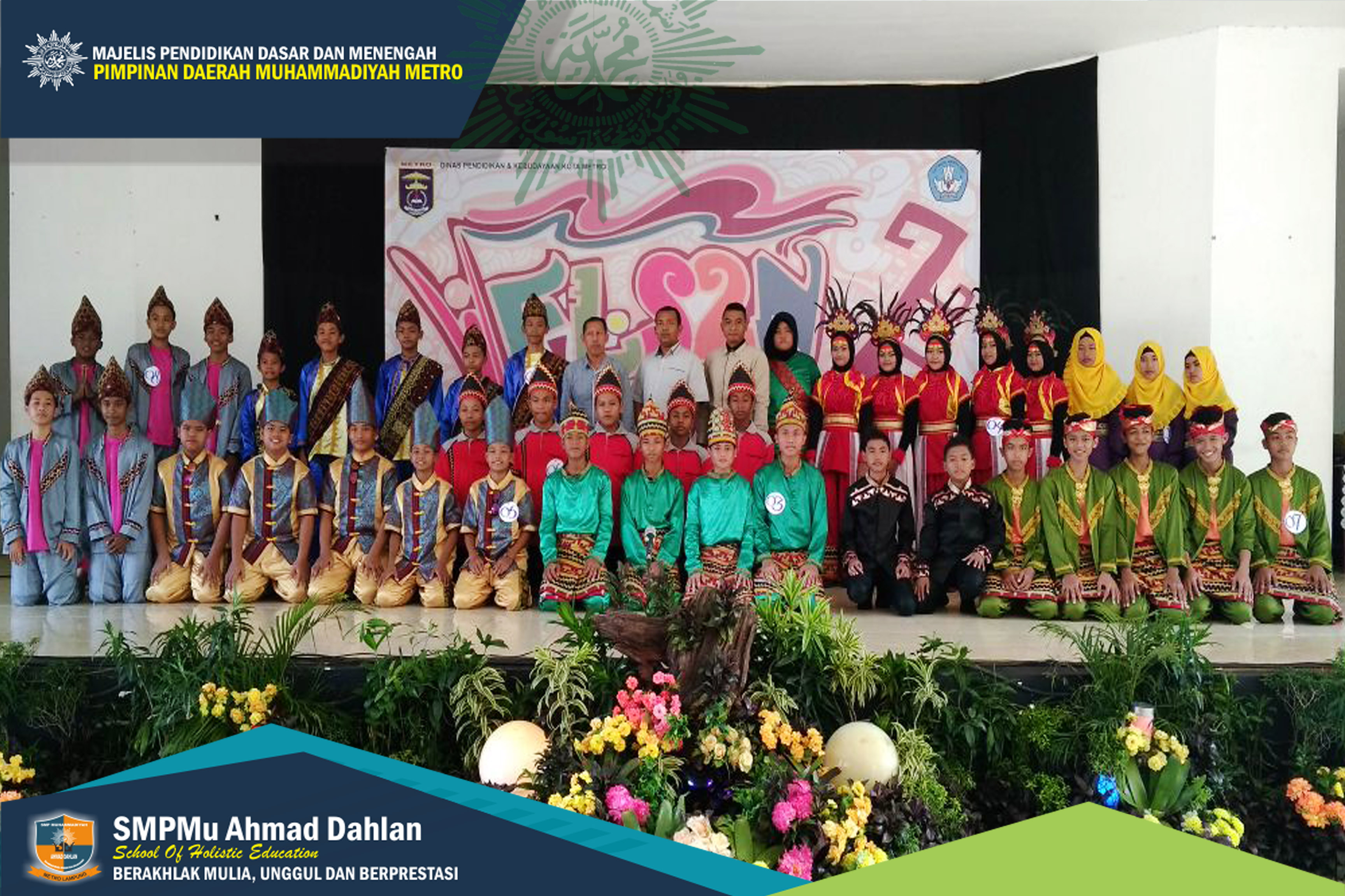 SMP Muhammadiyah Ahmad Dahlan Raih Juara FLS2N dan O2SN 2018
