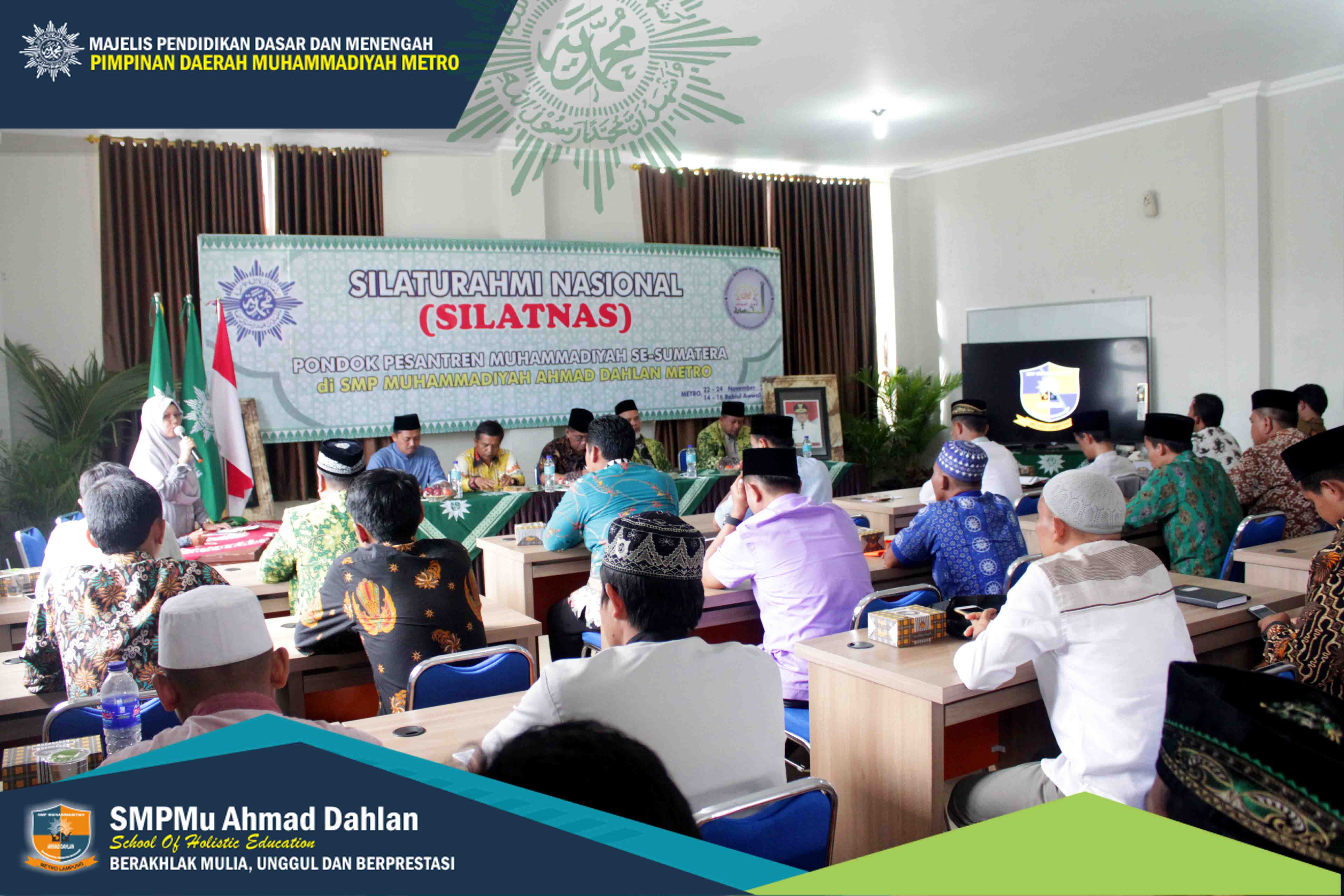 Silaturahmi Nasional Pondok Pesantren Muhammadiyah Se-Sumatera di SMP MUAD
