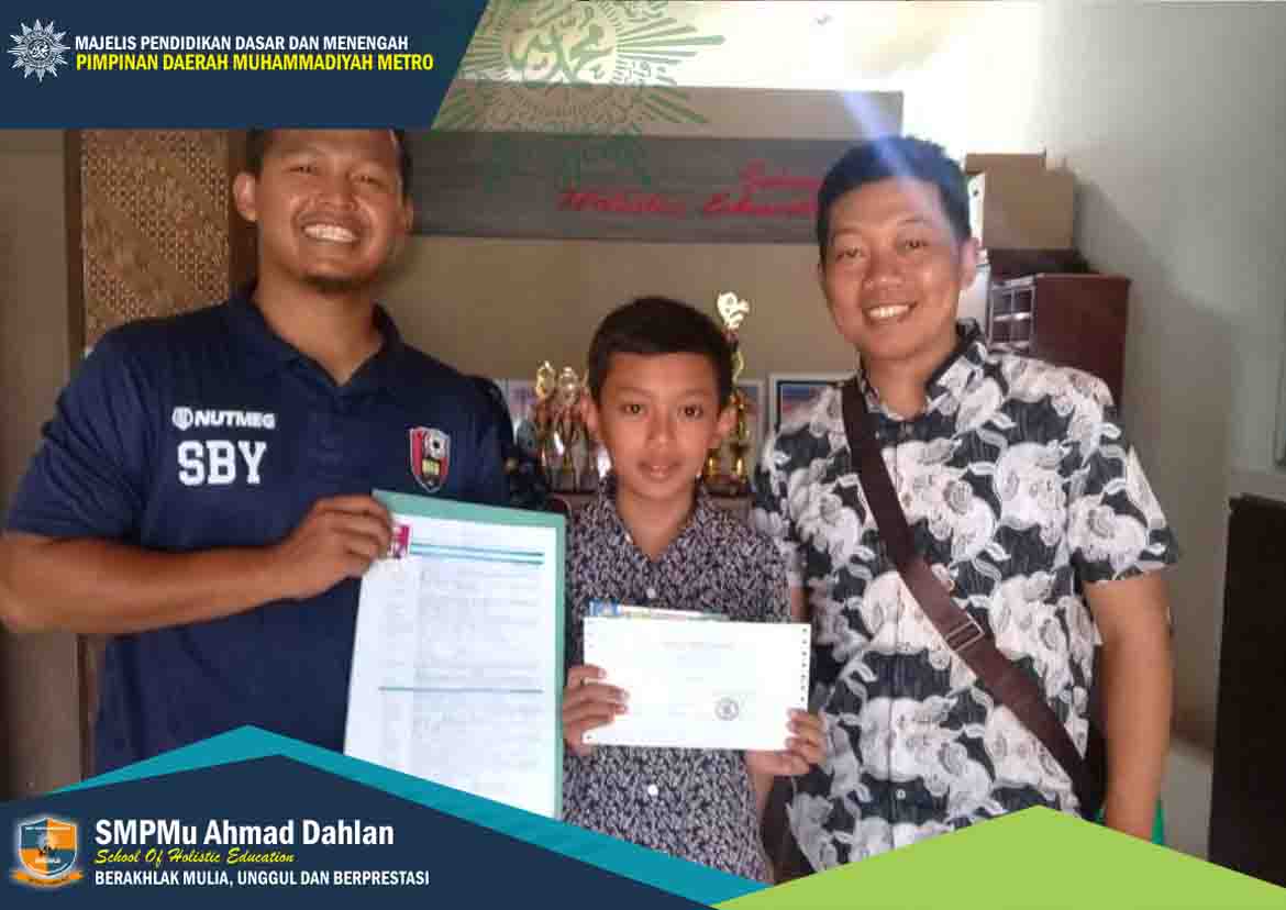 Semangat PMB SMP Mu Ahmad Dahlan Gelombang I 2019 2020
