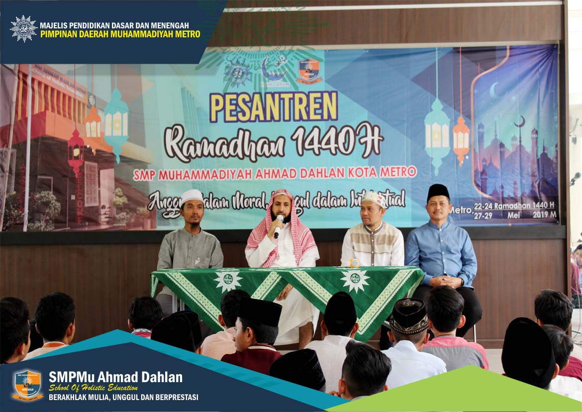 Anggun Dalam Moral dan Unggul Dalam Intelektual Pesantren Ramadhan 2019