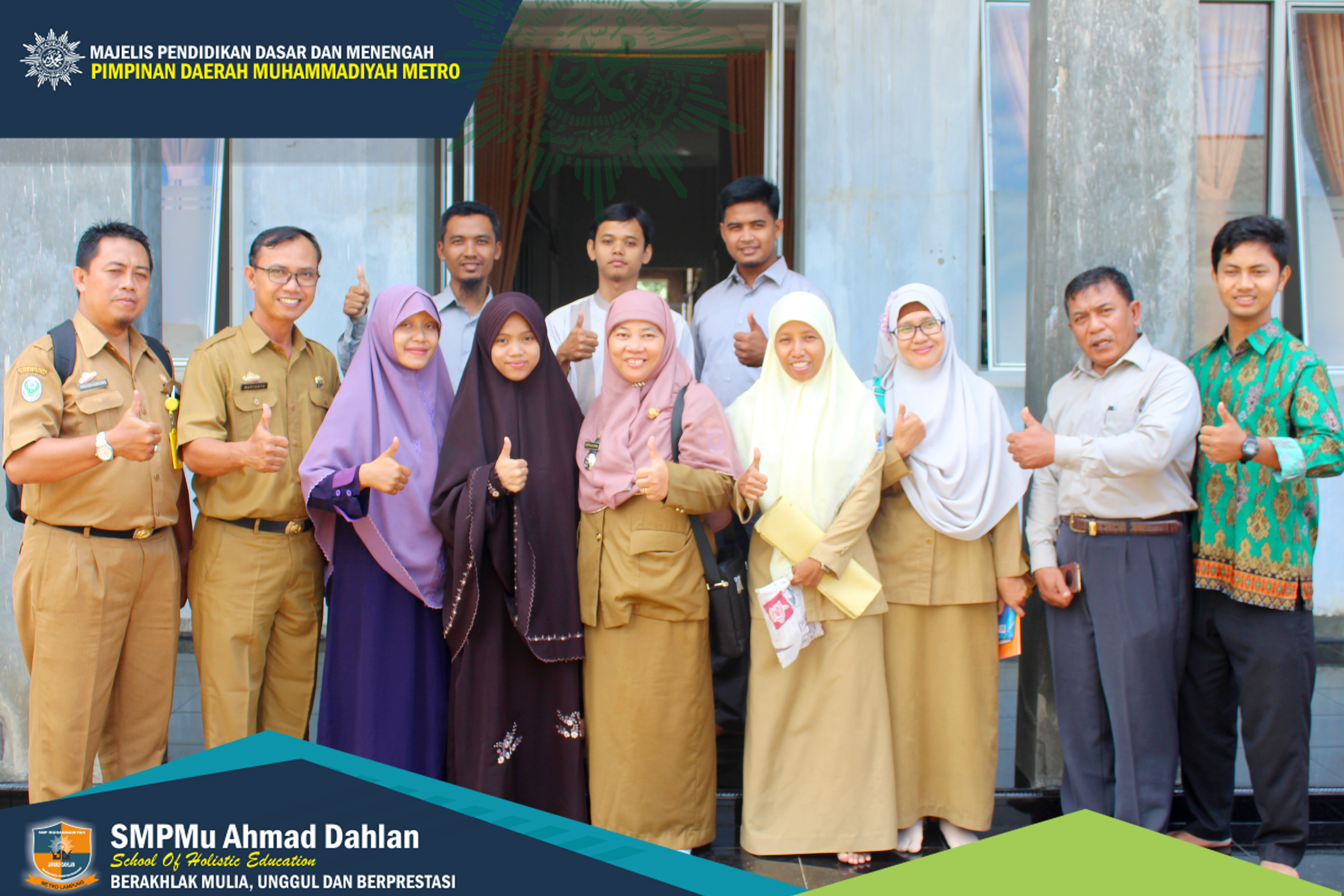 Kunjungan Rutin Dinas Kesehatan Kota Metro ke Pondok SMP Mu Ahmad Dahlan