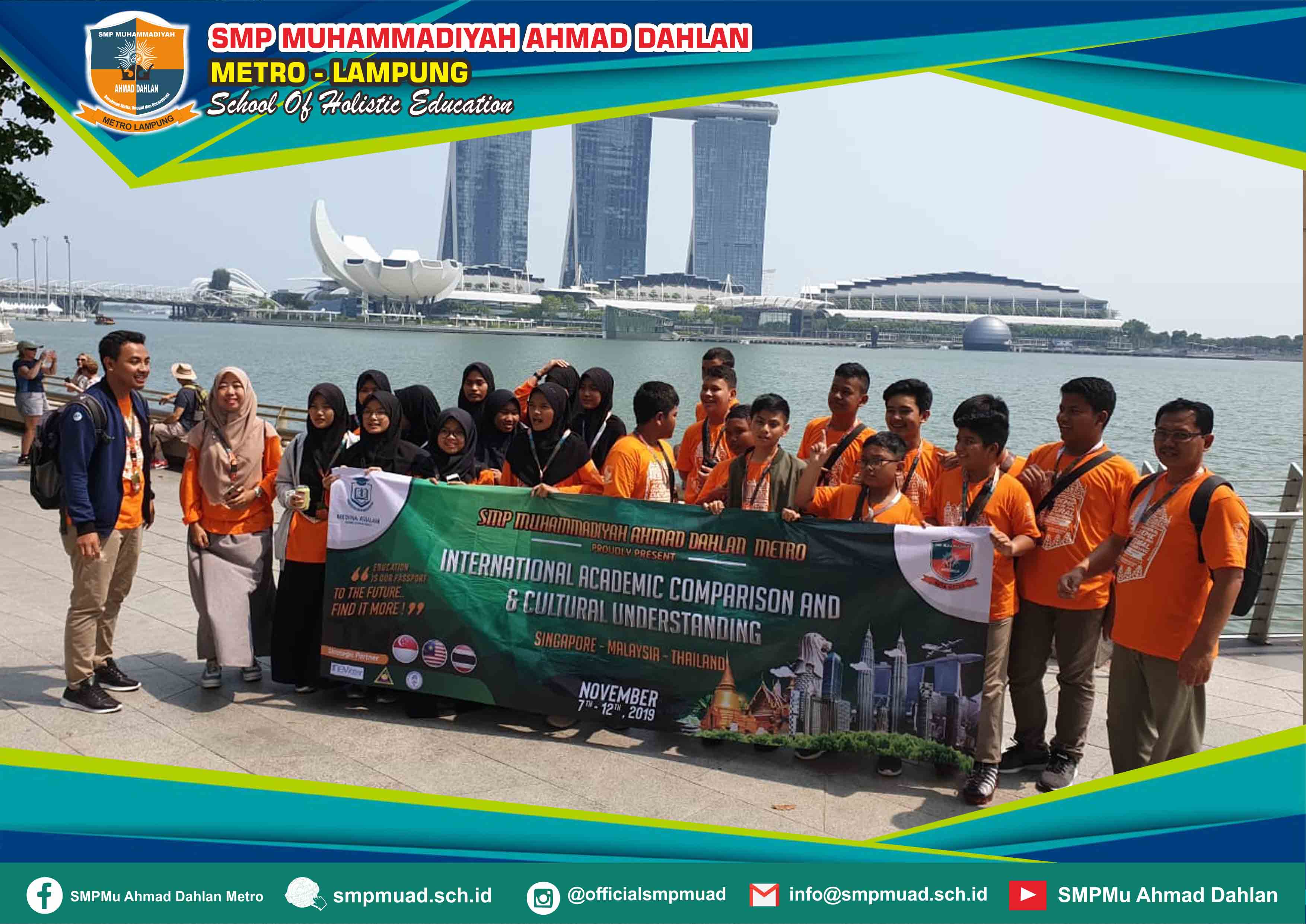 International Academic Comparison SMP Ahmad Dahlan Metro IACCU DAY 1