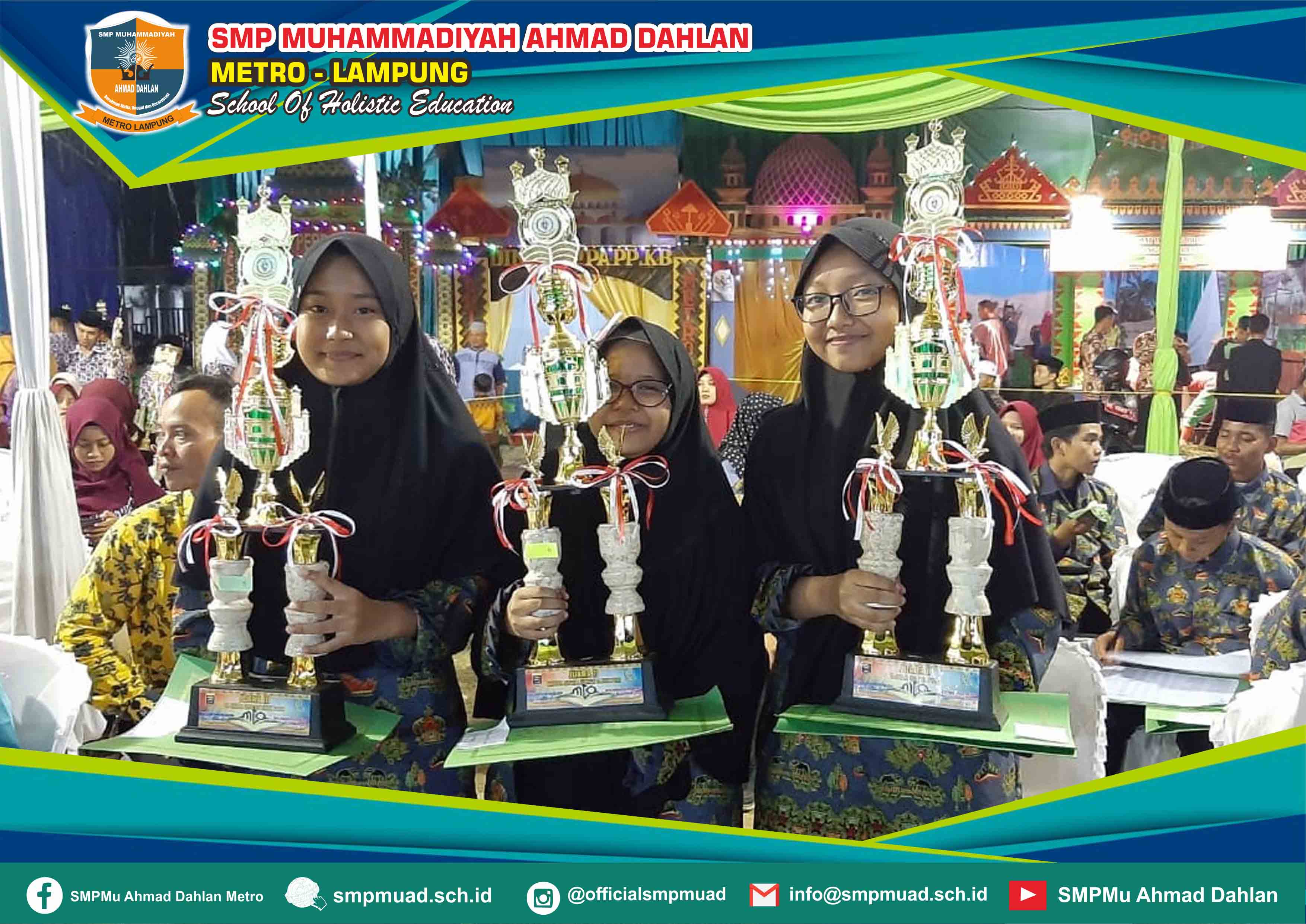 Tampil Membanggakan dan Raih Prestasi di MTQ Kota Metro 2019