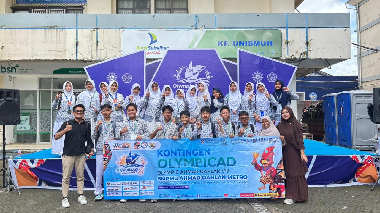 SMPMu Metro Sumbang Medali Terbanyak, Lampung Juara Umum V OlympicAD VIII 2026