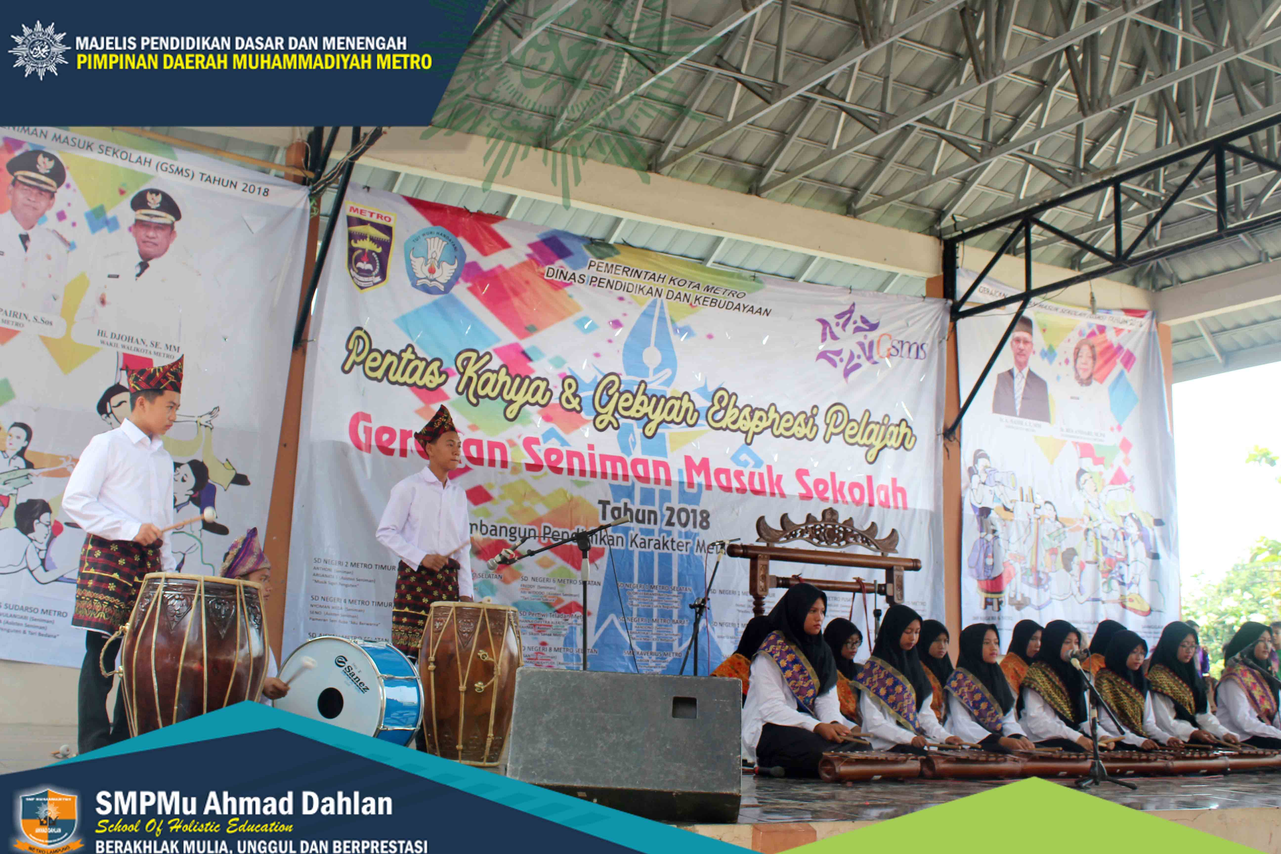 SMP Mu Ahmad Dahlan Kembali Tampil Mengangumkan Pada Pentas Seni GSMS
